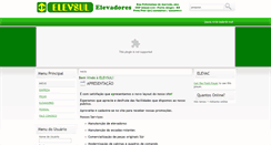 Desktop Screenshot of elevsul.com.br